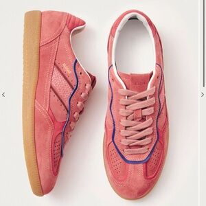 ALOHAS TB.490 RIFE PINK LEATHER SNEAKERS